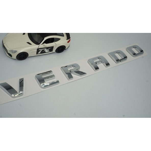 Chevrolet Siverado Bagaj 3M 3D Krom ABS Yazı Logo Amblem - 4