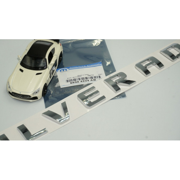 Chevrolet Siverado Bagaj 3M 3D Krom ABS Yazı Logo Amblem - 5