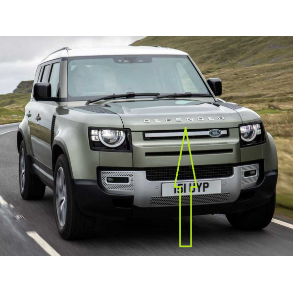 Land Rover Defender Kaput Bagaj Gri Abs Yazı Orjinal Ürün ürün görseli 1