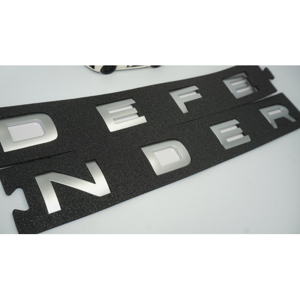 Land Rover Defender Kaput Bagaj Gri Abs Yazı Orjinal Ürün - Resim 5