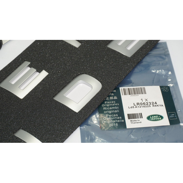 Land Rover Defender Kaput Bagaj Gri Abs Yazı Orjinal Ürün - Resim 6