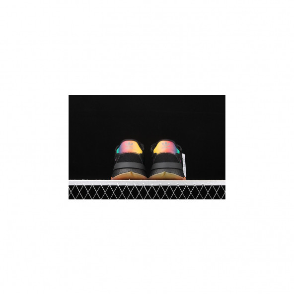 Adidas Nite Jogger Erkek Spor Ayakkabı Siyah Fosfor - 2