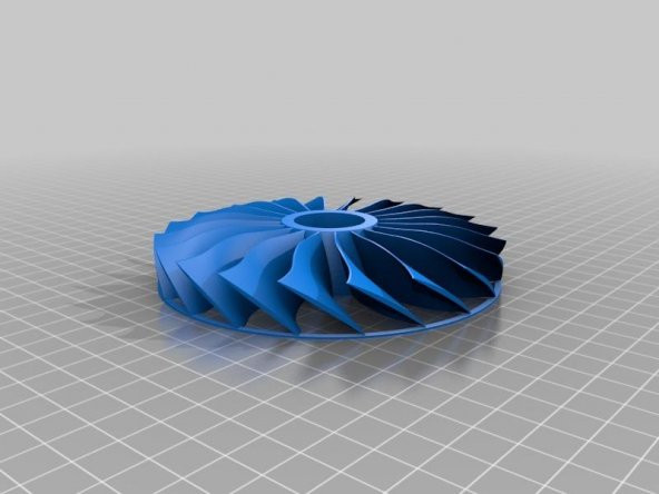 Jet Motor 3-Spool, Opsiyonel-Fan Plastik Aparat - 2