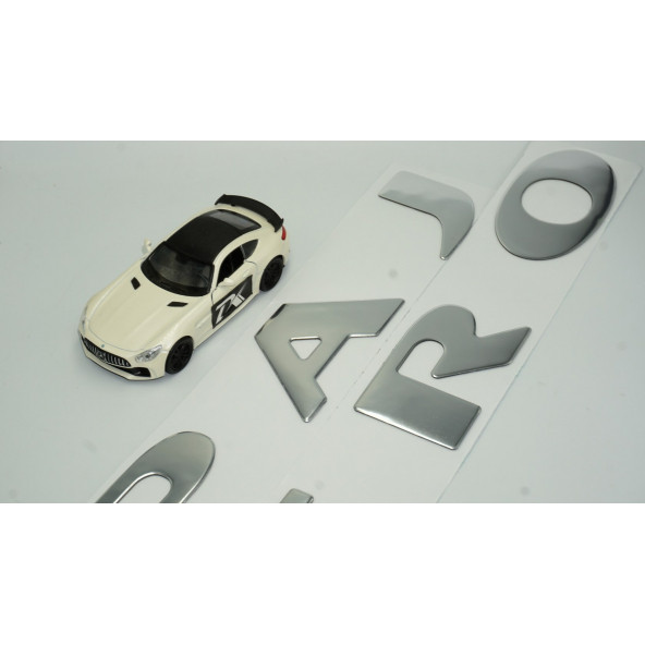 Mitsubishi Pajero V73 V75 V77 V93 V97 Krom Ön Kaput Yazı - 6