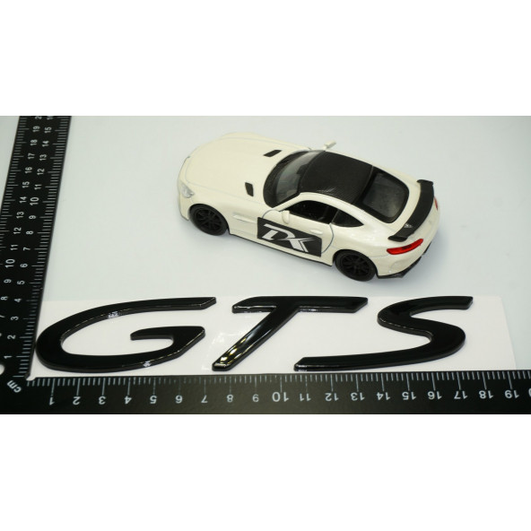 Porsche GTS 2004 2010 Cayenne Cayman Macan 911 718 S Siyah Bagaj Logo - 4