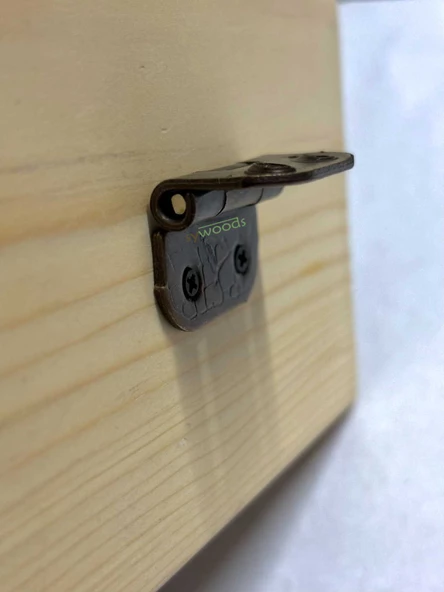 Stoplu Menteşe 10 Adet Oksit 30x33 mm Kutu ve Sandık Menteşesi Hobi Maket