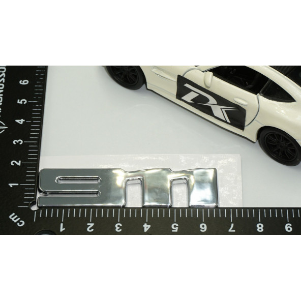 Porsche 911 Carrera 3M Gümüş Krom Bagaj Logo Orjinal Ürün - 5