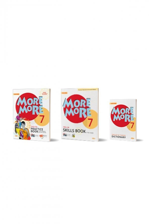 7.sınıf Yeni New More&more English Practice Book (skills Book + Dictionary)