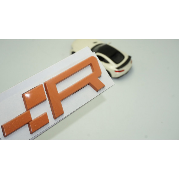 Seat Leon Cupra R Bakır Renk 3M 3D Bagaj Yazı Logo Orjinal Ürün - 2