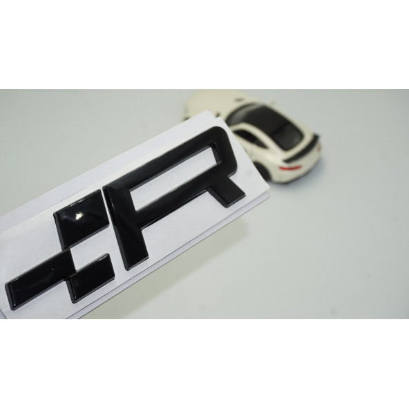 Seat Leon Cupra R Siyah Renk 3M 3D Bagaj Yazı Logo Orjinal Ürün - Resim 2