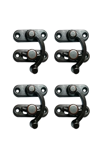 ORTA BOY YAY GÖZÜ KANCALI KİLİT OKSİT 4 ADET 28X33 MM