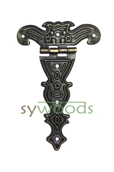 BÜYÜK TEK KUYRUK MENTEŞE 2 ADET ANTİK - 3