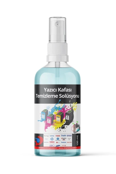 Yazıcı Kafası Temizleme Solüsyonu (Printer Head Cleaner) | 100 mL ürün görseli