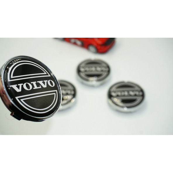 Volvo Jant Göbeği Kapak Seti 60mm Gümüş Renk