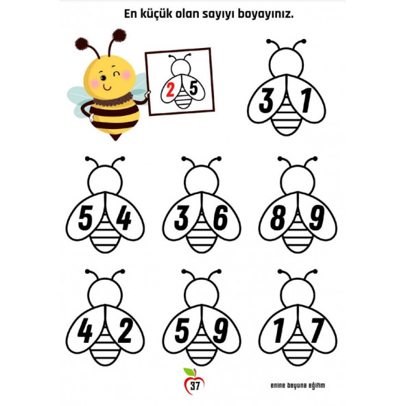 Okul Öncesi ve 1. Sınıf Matematik Alıştırmalar Kitabı (2 Fasikül) - 4