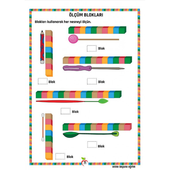 Okul Öncesi ve 1. Sınıf Matematik Alıştırmalar Kitabı (2 Fasikül) - 8