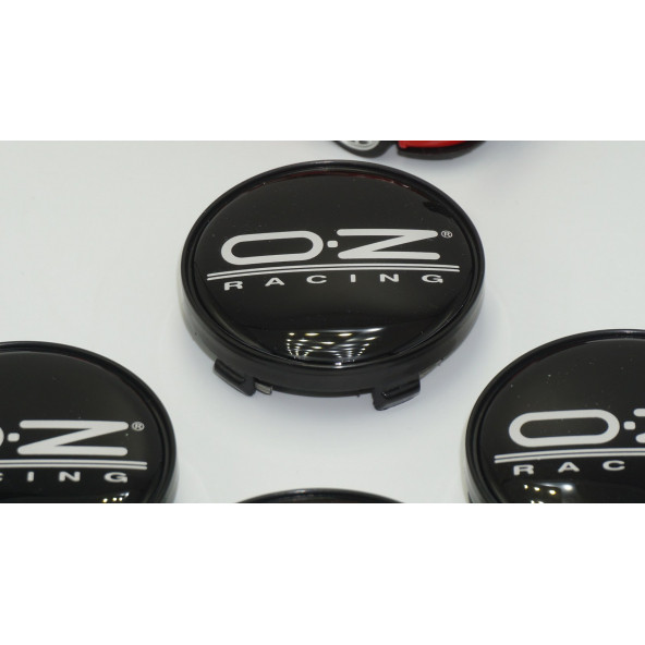 OZ Racing Jant Göbeği Kapak Seti 60mm Beyaz Siyah Renk - 3