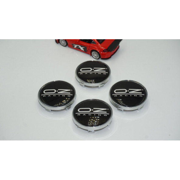 OZ Racing Jant Göbeği Kapak Seti 60mm Beyaz Gümüş Renk - 2