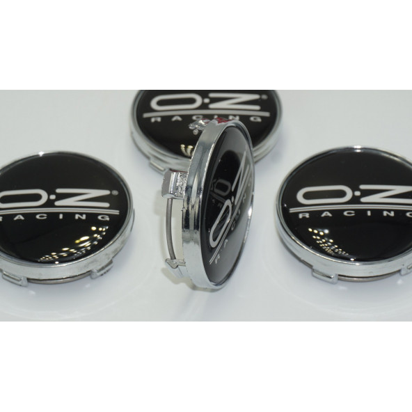 OZ Racing Jant Göbeği Kapak Seti 60mm Beyaz Gümüş Renk - 4