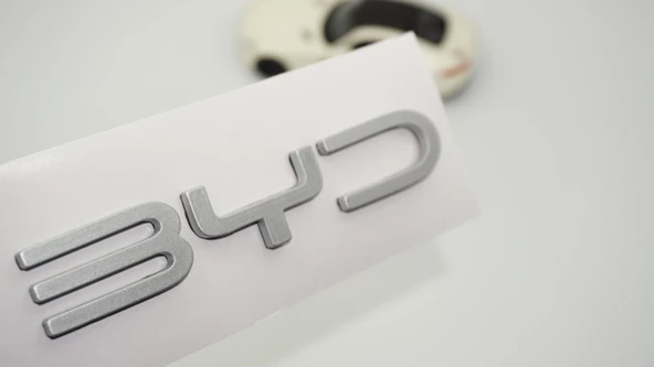 DK Tuning Byd Bagaj Gri ABS Bagaj Yazı Logo Arma
