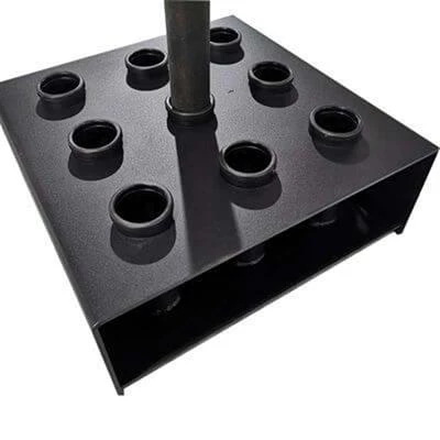 XTR Fitness Olimpik Bar Holder Rack Standı 9'lu - Resim 4