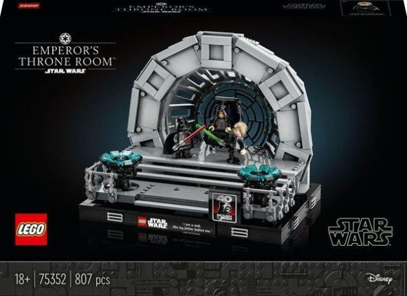 LEGO Star Wars 75352 Emperors Throne Room Diorama