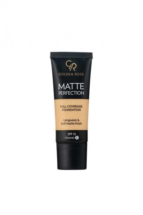Golden Rose Matte Perfection Full Coverage Foundation Warm 4