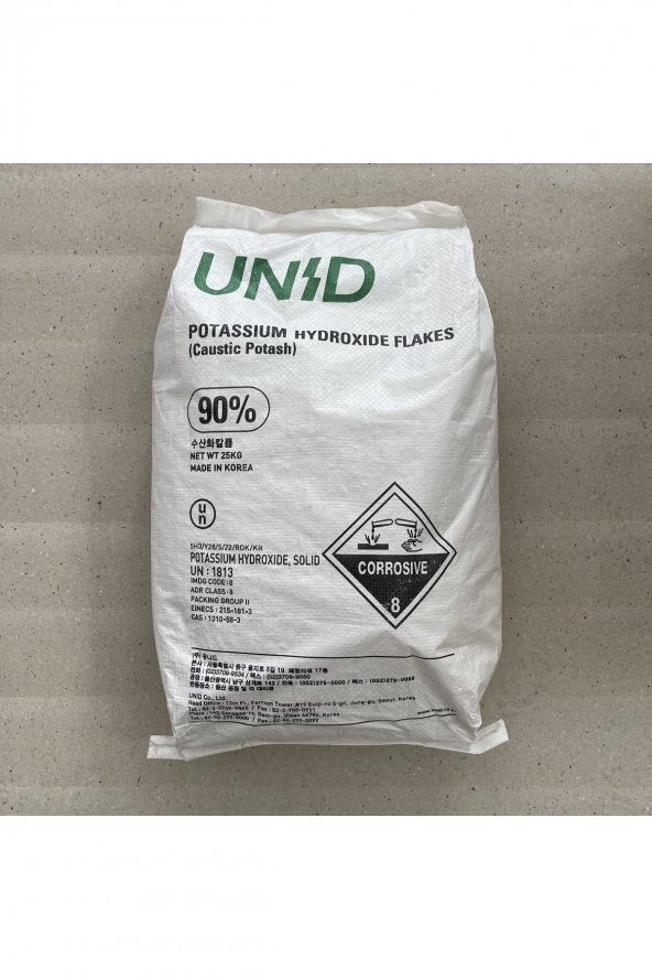 İFA Kimya Potasyum Hidroksit (Potas Kostik) 25 kg