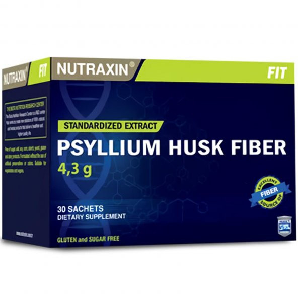 Nutraxin Psyllium Husk Fiber 4,3 gr x 30 Şase