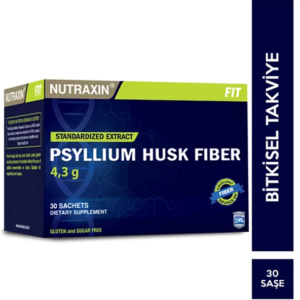Nutraxin Psyllium Husk Fiber 4,3 gr x 30 Şase - 2