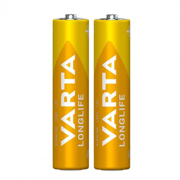 Varta 4103 Longlife Alkalin AAA İnce Kalem Pil 2li Paket - 2