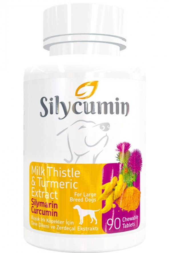 Bio Pet Active  Silycumin 90 Tab İri Irk Köpek Vitamini