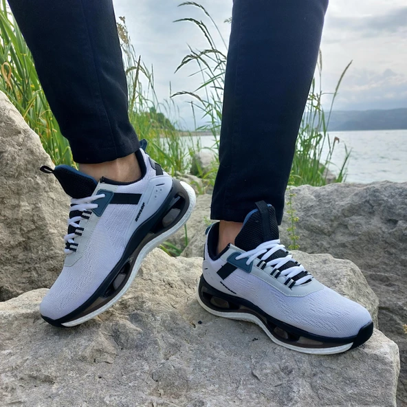 Dunlop 2240 Beyaz Renk Air Taban Fuspetli Erkek Spor Ayakkabı - 4