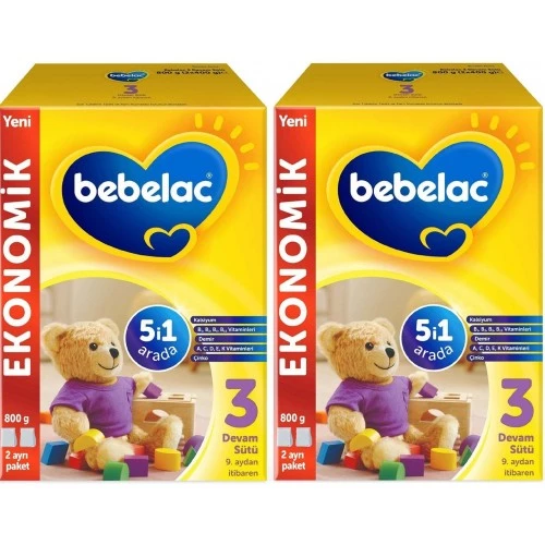 Bebelac 3 Devam Maması 800 Gram-2 adet ürün görseli