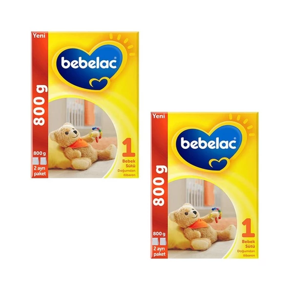 Bebelac 1 Devam Maması 800 Gram-2 adet