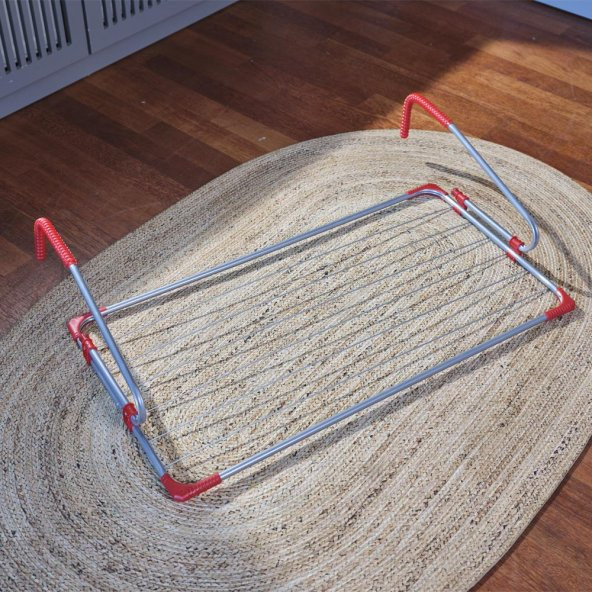 Yerden Tasarruf Set-Belda Mini Portatif Ütü Masası & Kanat Gold Çamaşır Kurutmalığı - 3