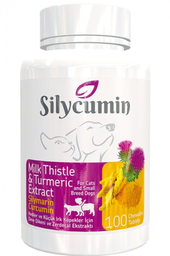 Bio Pet Active Silycumin 100 Tablet Kedi ve Köpek Vitamini