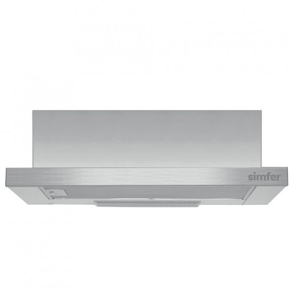 Simfer 8511 60cm Inox Sürgülü Aspiratör