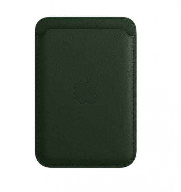 Apple iPhone Magsafe Deri Cüzdan - Sequoia Green MM0X3ZM/A