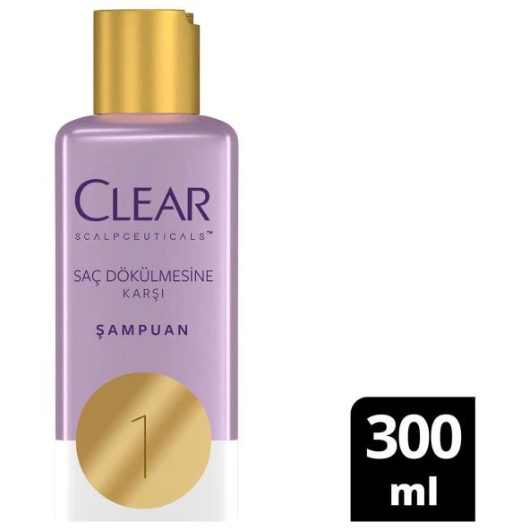 Clear Scalpceuticals Şampuan Saç Dökülmesine Karşı 300 Ml