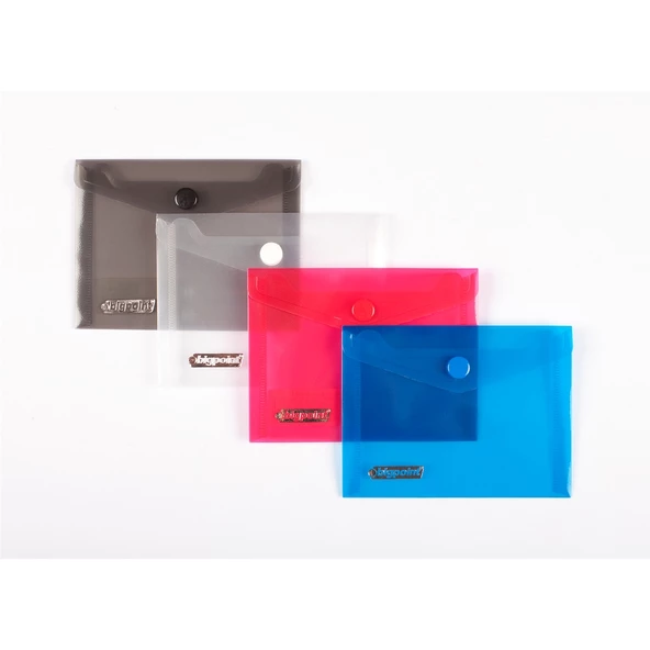 Bigpoint Çıtçıtlı Dosya A6 Dumanlı 12'li Poşet - Resim 2