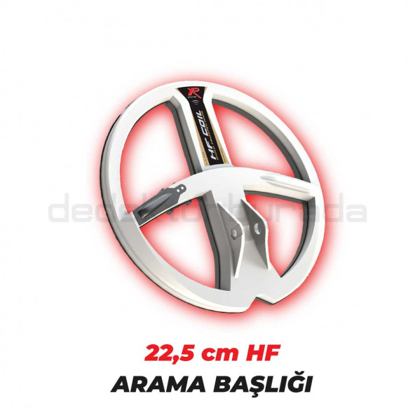 XP - DEUS Dedektör - 22,5cm HF Başlık, Ana Kontrol Ünitesi (RC), WS4 Kulaklık - 4
