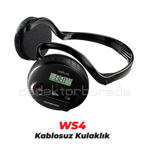 XP - DEUS Dedektör - 22,5cm HF Başlık, Ana Kontrol Ünitesi (RC), WS4 Kulaklık - 6