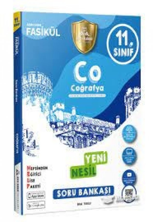 11. Sınıf Coğrafya HELP Soru Bankası Soru Kalesi Yayınları