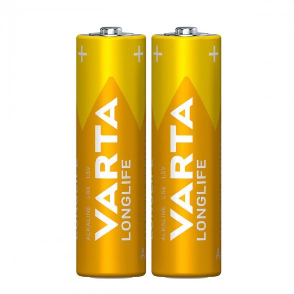 Varta 4106 Longlife Alkalin AA Kalem Pil 2li Paket - 2
