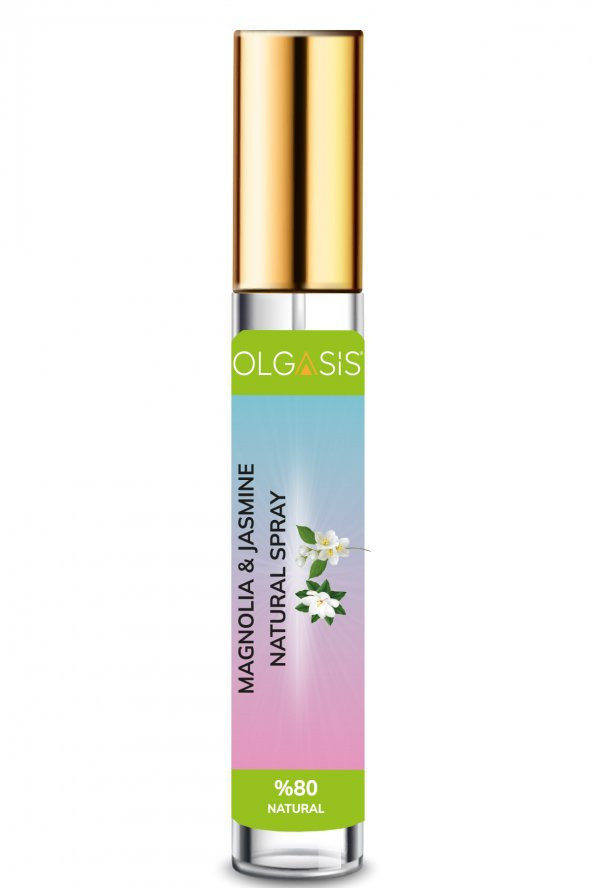 Magnolıa & Jasmıne Natural Spray 80 Natural Manolya & Yasemin Kalem Parfüm 35 Ml Pen Parfume