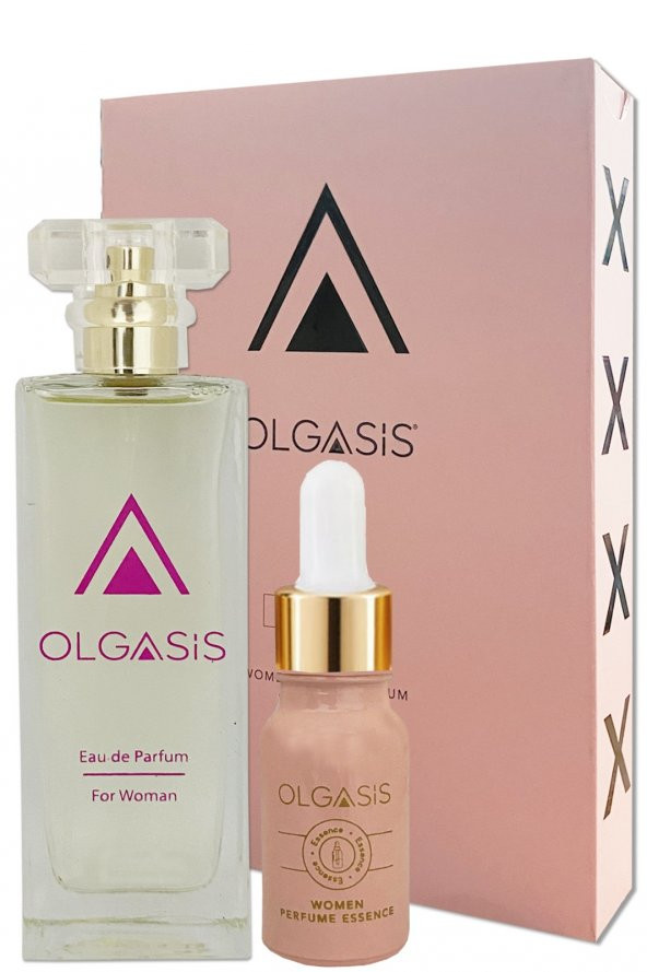 BL-0079 EDP 50Ml Şakayık Hanımeli Kadın Parfüm + 10Ml Saf Konsantre Parfüm Esansı Alkolsüz 2Li Set