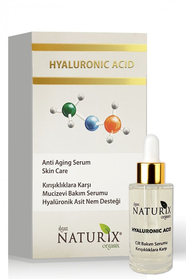 Hyaluronic Acıd Serum Yaşlanma Karşıtı Sıkılaştırıcı Skin Care Kırışıklıklara Karşı Anti-Aging 35 Ml