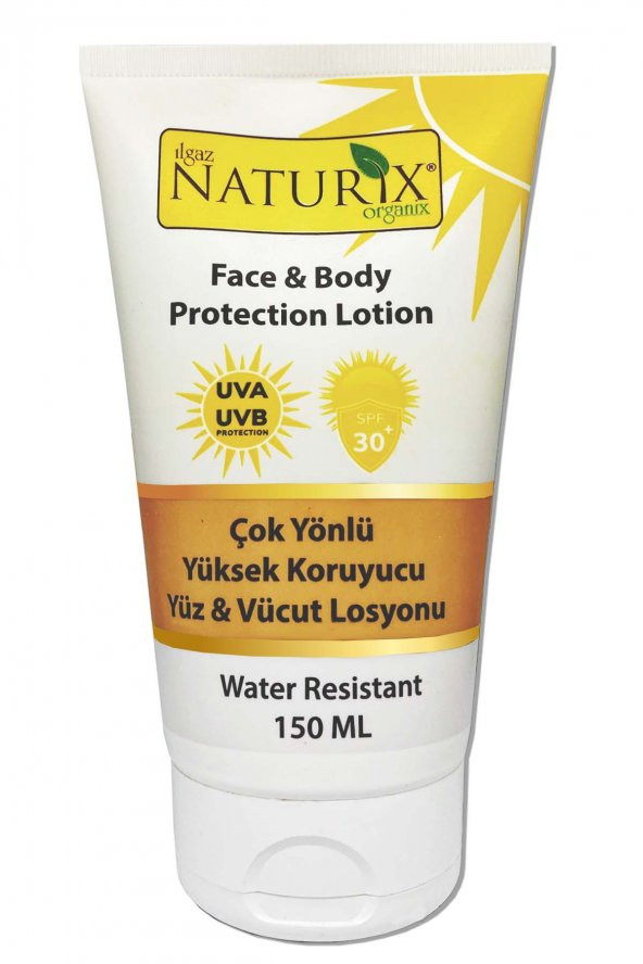 Spf 30+ Çok Yönlü Yüksek Koruyucu Yüz & Vücut Losyonu Güneş Koruyucu Krem UVA UVB Protection Lotion