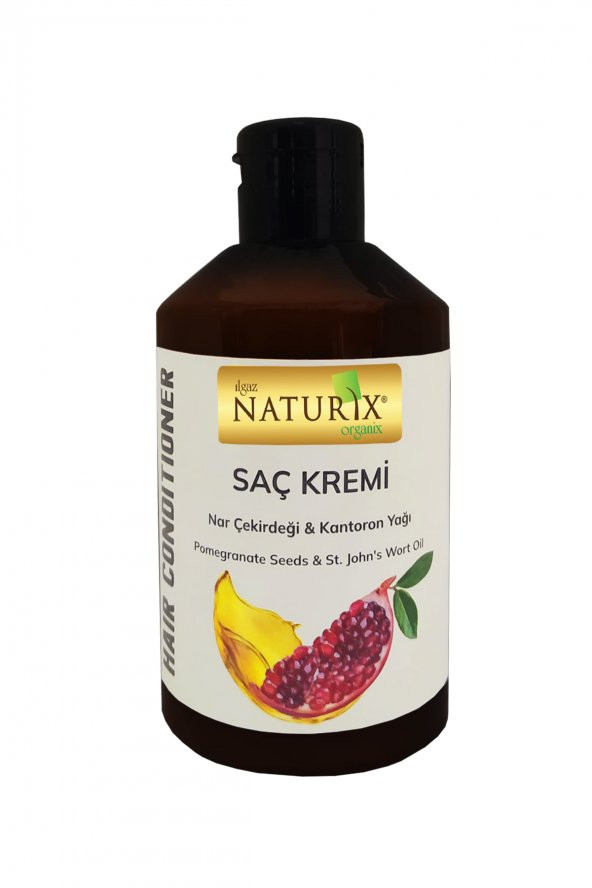 Nar Çekirdeği & Sarı Kantaron Yağı Saç Kremi Kepek Kaşıntı Ve Hassas Saç Derisi İçin Saç Kremi 250Ml - 2